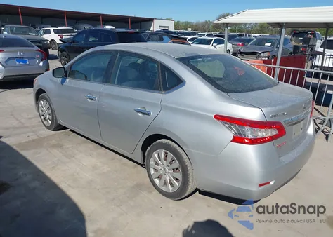 2015 Nissan Sentra S из США, поврежденный, VIN 3N1AB7AP2FY313877